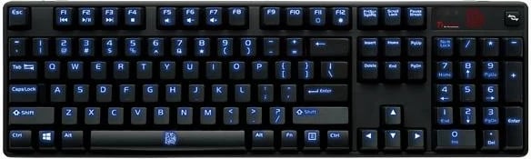 Tastierë mekanike Thermaltake Poseidon Z, Brown Switch, ndriçim kaltër, QWERTZ, e zezë