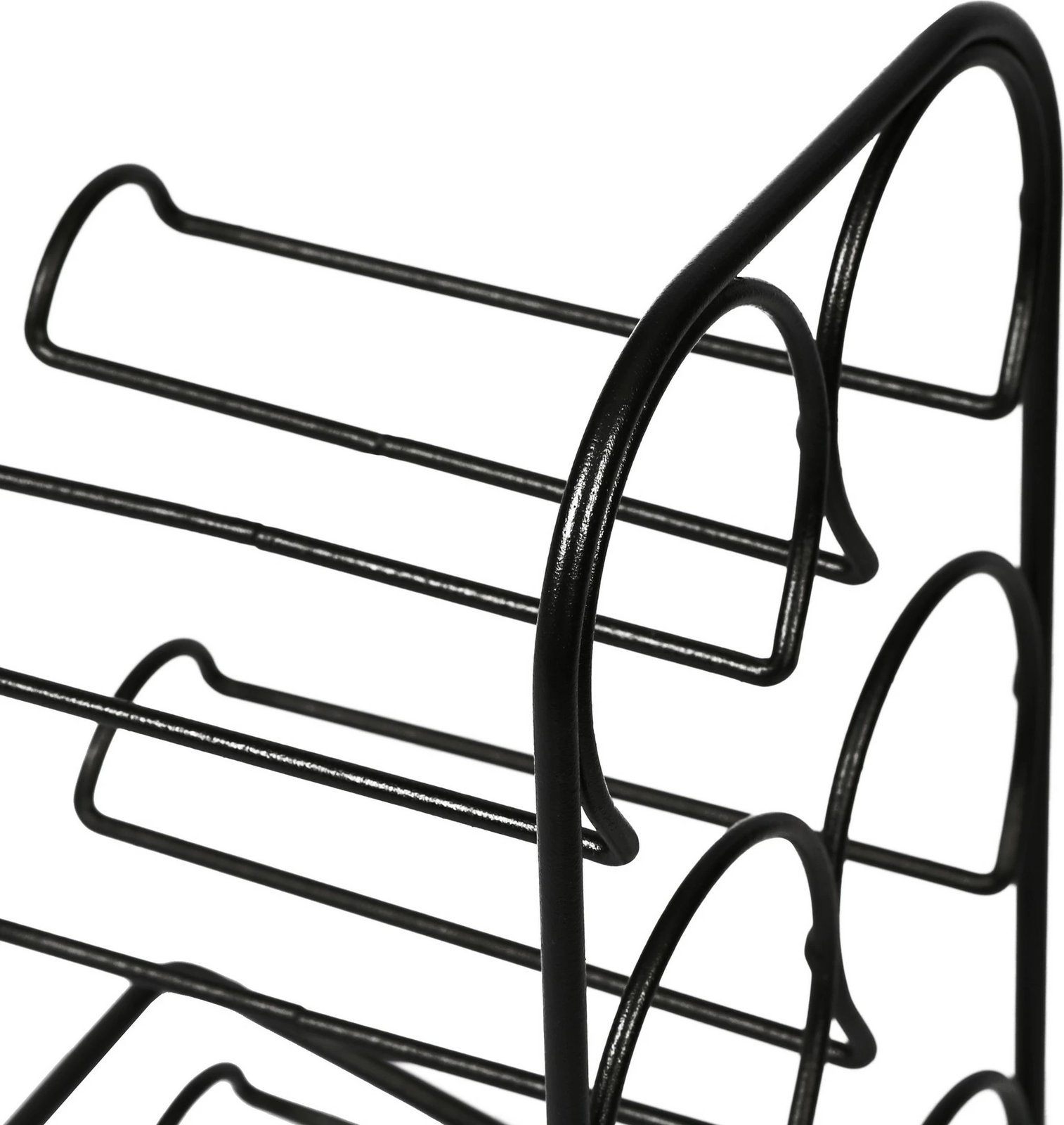 Mbajtës shishe vere, Skye Decor, ngjyrë e zezë