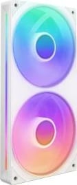 Ventilator kasë NZXT F Series F240 RGB Core Single-Frame, RF-U24HF-W1 (RFU24HFW1), 240mm, i bardhë