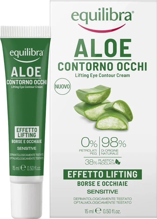 Krem për konturin e syve për femra Equilibra Aloe Lifting Eye Contour Cream 15ml