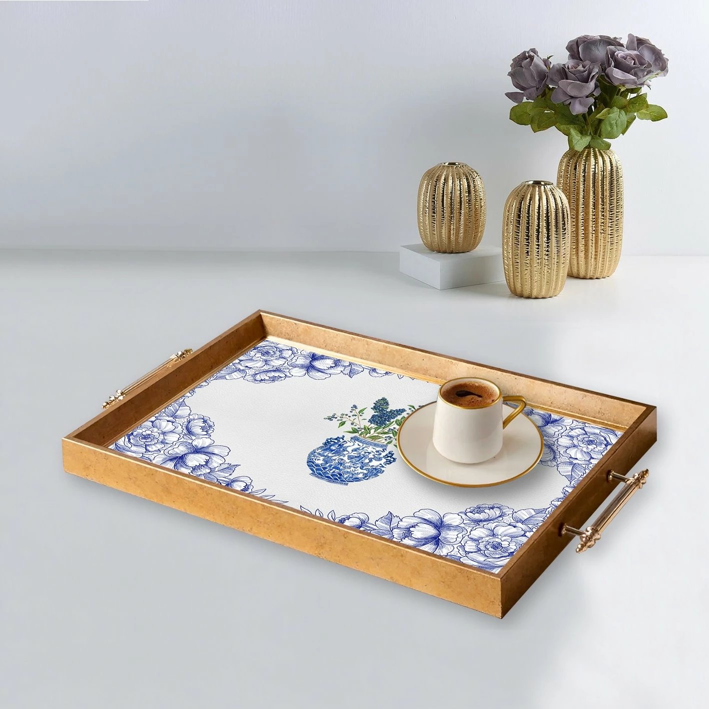 Tabaka prej qelqi Aberto Design, shumëngjyrëshe, TPEA9908