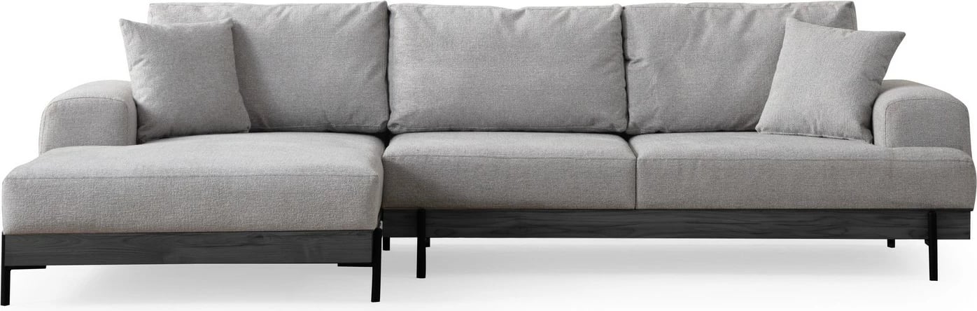 Këndare Atelier del Sofa, gri, kënd i majtë