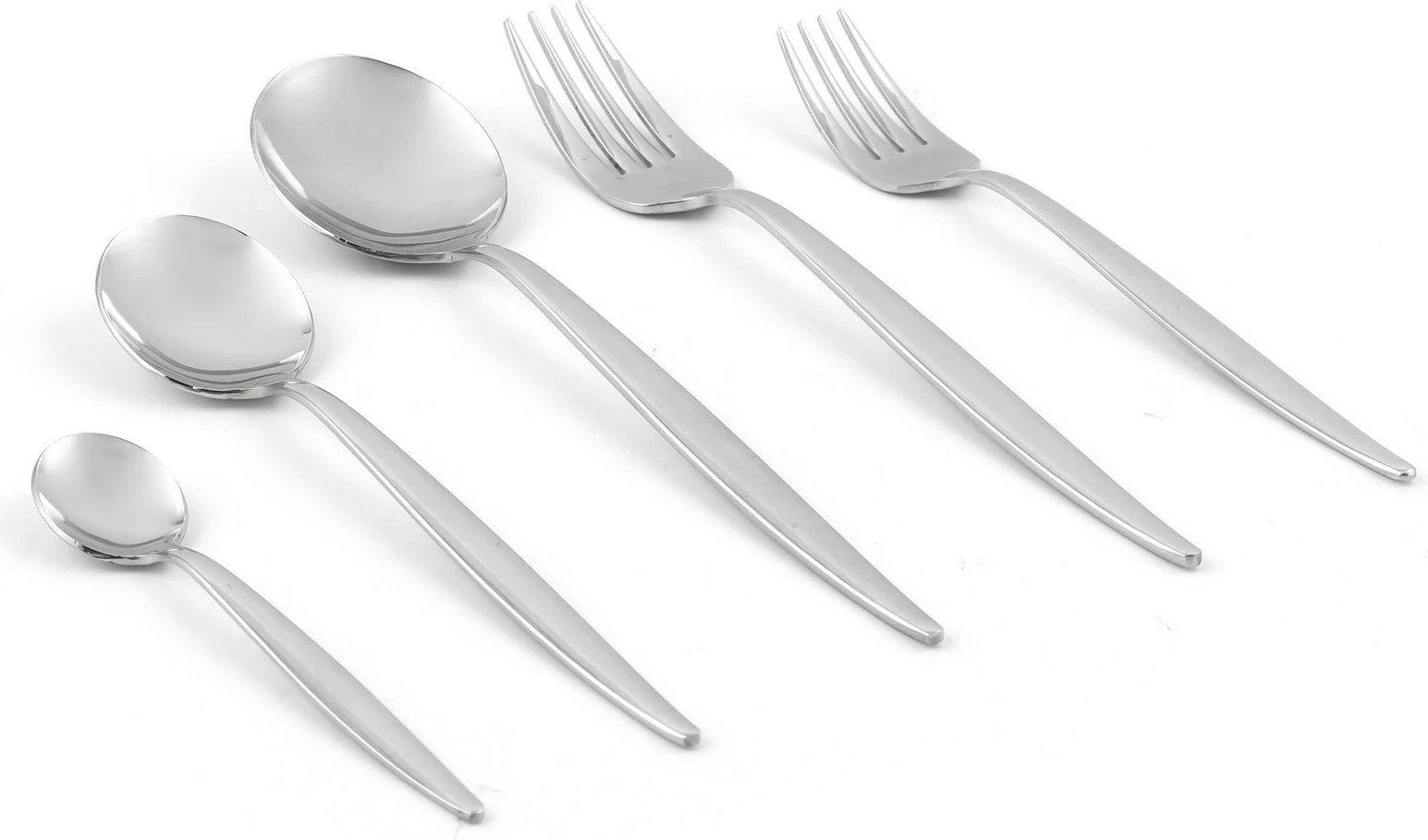Set lugësh dhe pirunësh, 60 copë, Hermia, D44