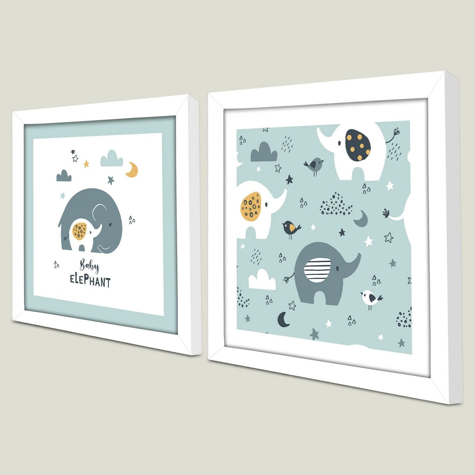 Pikturë dekorative me kornizë MDF (2 copë), Wallity, 2P3333BCT-015