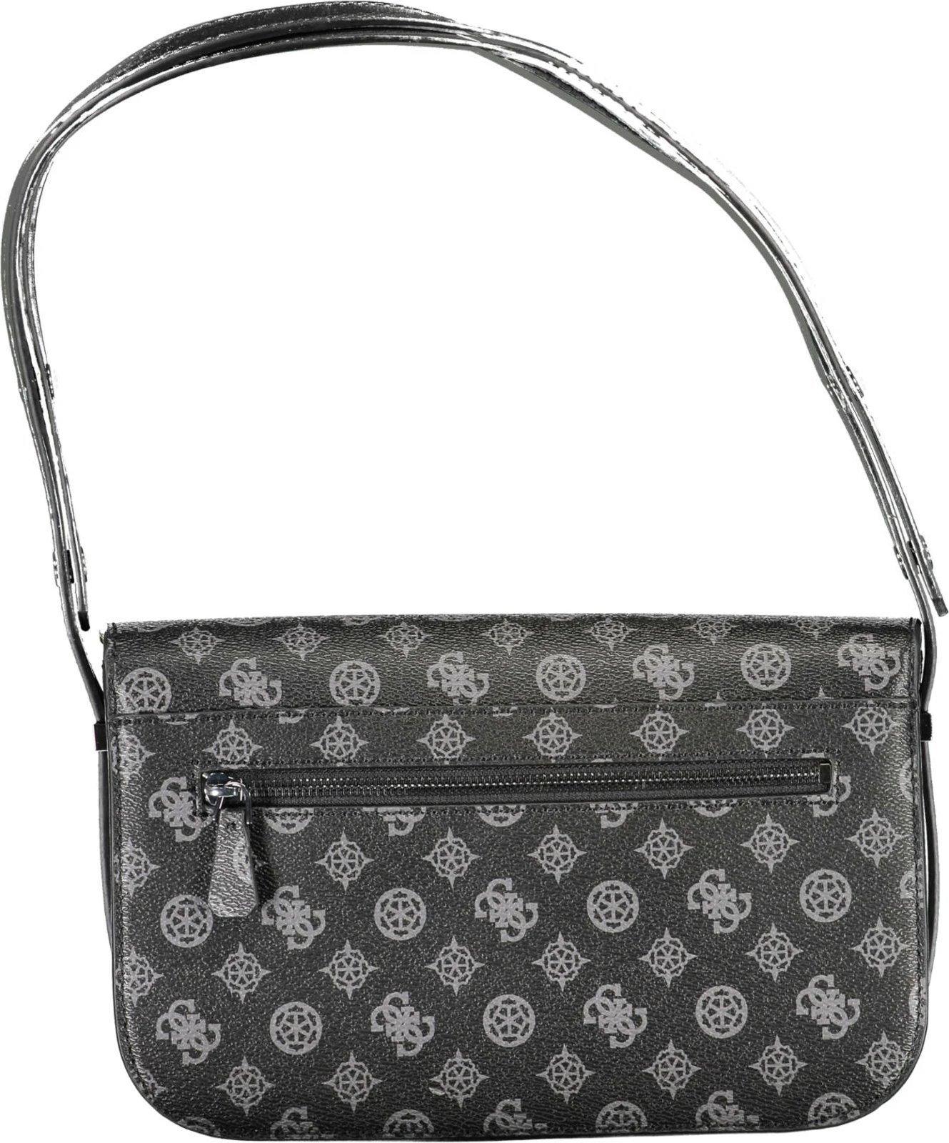 Çantë krahu për femra Guess Jeans, e zezë