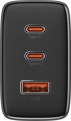 Karikues muri Baseus Cube Pro, 65W, 2x USB-C, USB-A, i zi