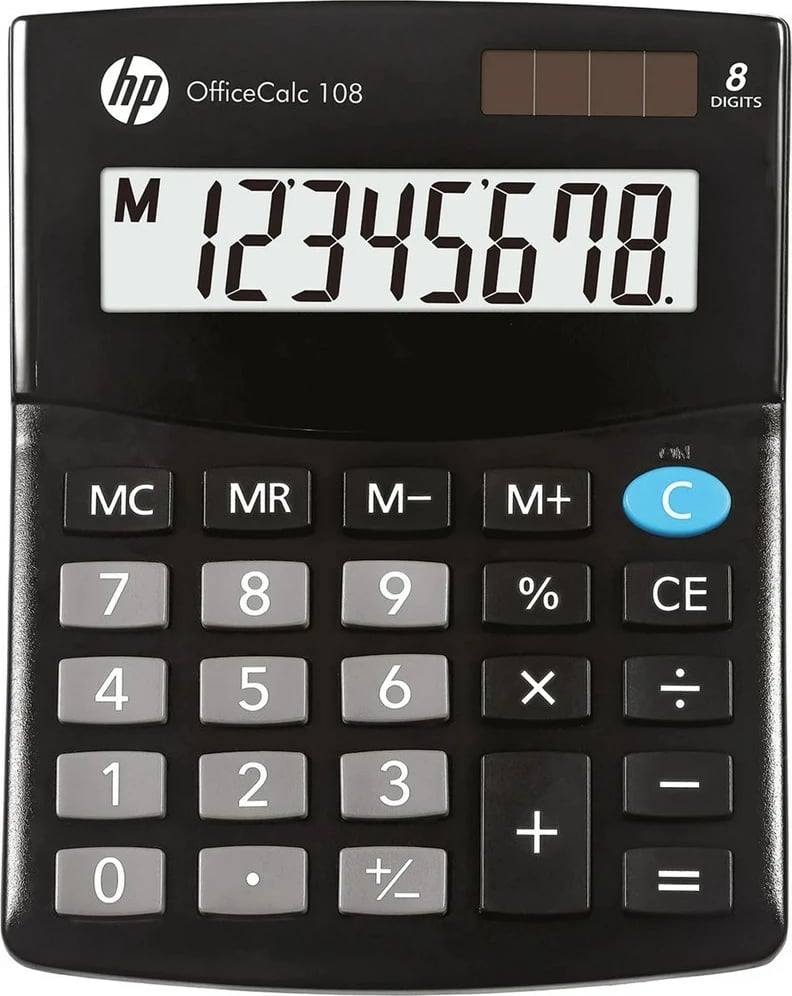 Kalkulator xhepi Hewlett-Packard OfficeCalc 108, 8 shifra, i zi