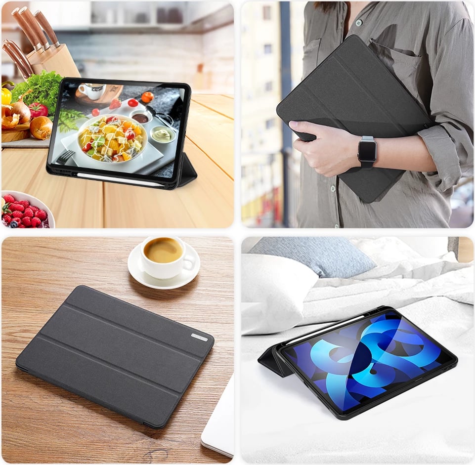 Mbështjellës tablet Dux Ducis Domo për iPad Air 4/5 10.9", i zi