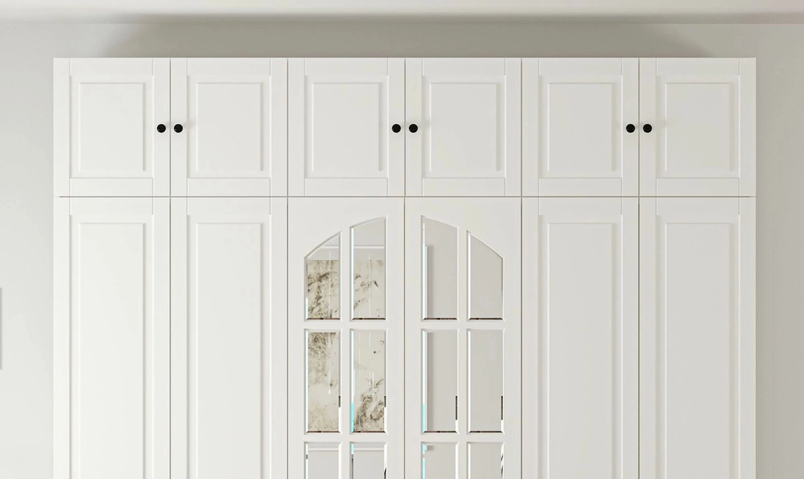 Dollap Skye Decor, ngjyrë e bardhë mat, RB-185-16