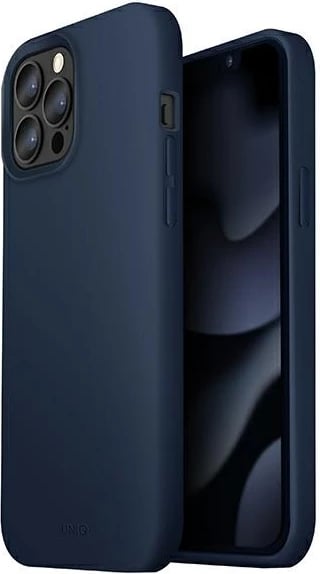 Mbështjellës UNIQ Lino për iPhone 13 / iPhone 13 Pro, Kaltër