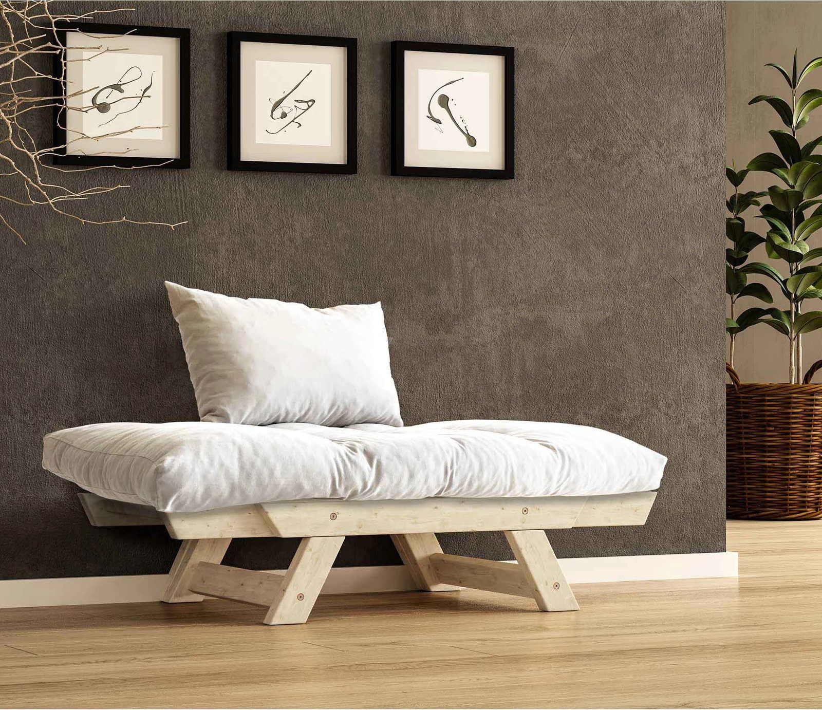 Karrige një vend për kopsht, Skye Decor, CPT8141-140, natyrale/bardhë