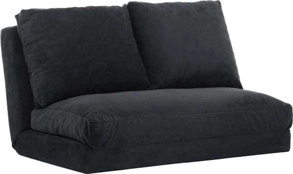 Divan-krevat 2 vendesh Atelier del Sofa, Taida, ngjyrë e zezë