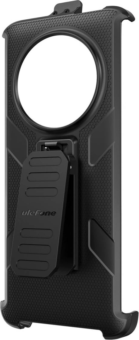 Mbështjellës Ulefone Armor 23 Ultra, multifunksional, me klips dhe karabiner, i zi