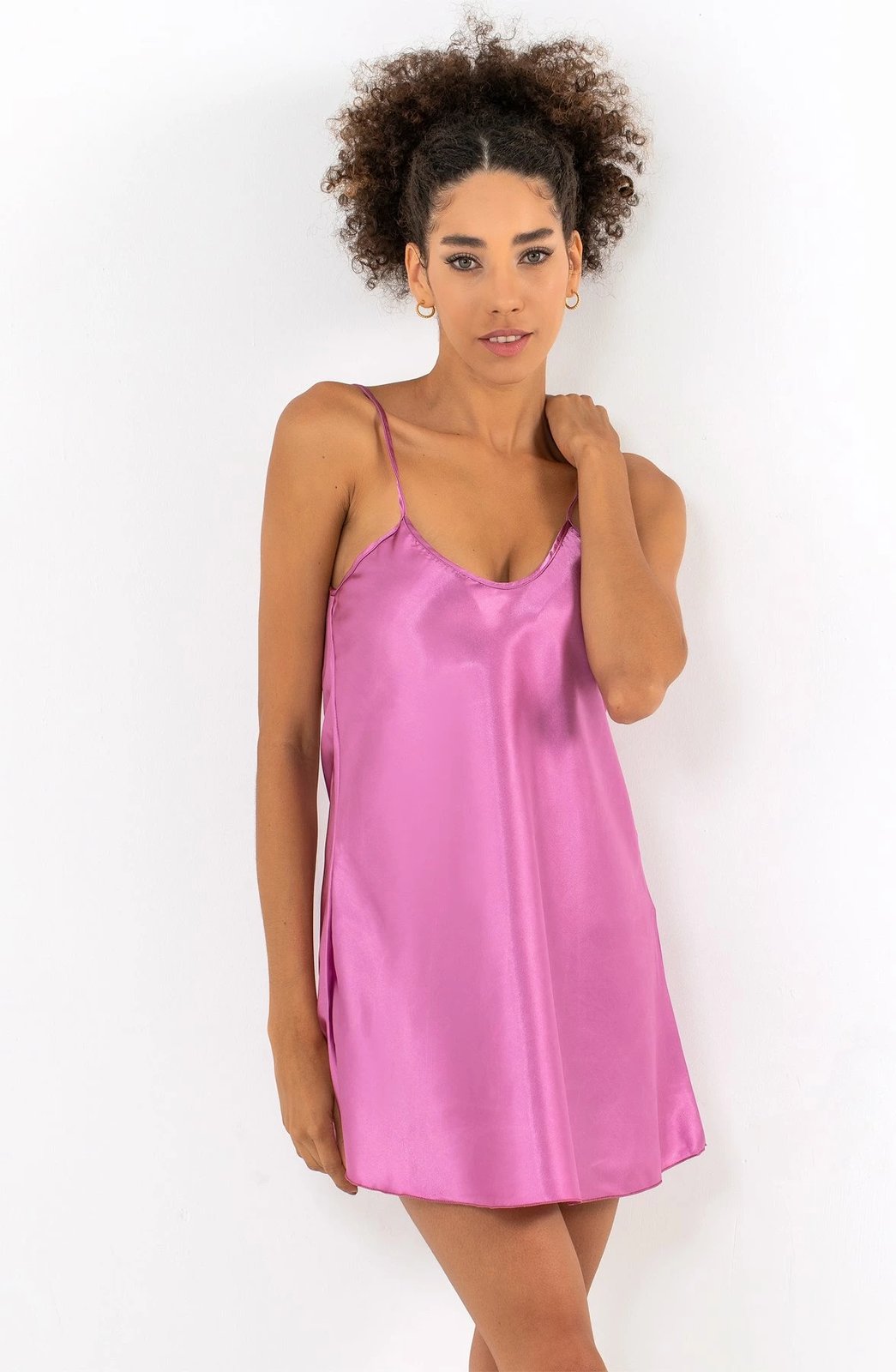 Këmishë nate Jumeon, 001-018566, ngjyrë rozë e zbehtë