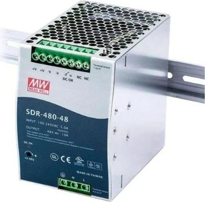 Furnizues energjie Allied Telesis AT-SDR480-48, 480 W, 48 V, ngjyrë gri