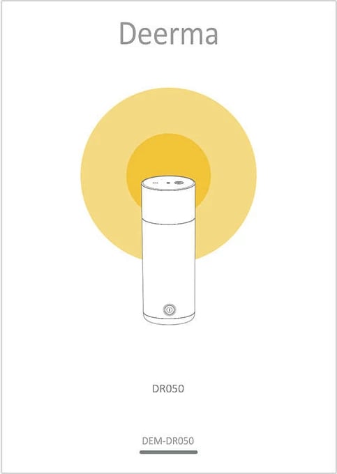 Gotë elektrike për ngrohje uji Deerma DR050, 350 ml, Bardhë