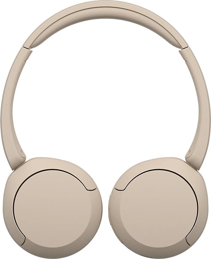 Kufje wireless Sony WH-CH520, head-band, Bluetooth, krem