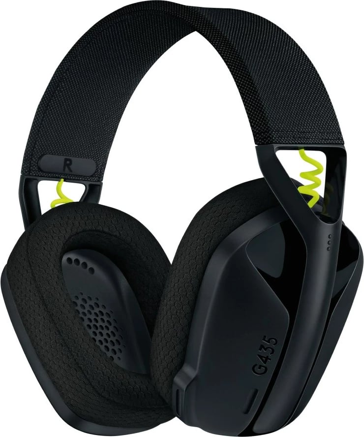 Kufje gaming Logitech G435 LIGHTSPEED wireless, e zezë