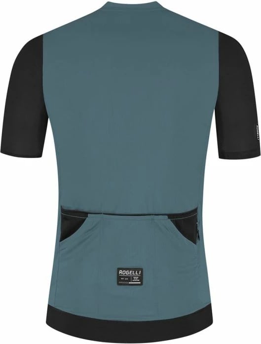 Fanellë çiklizmi për meshkuj Rogelli, kaltër-ezezë