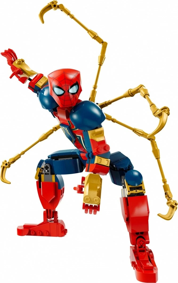 Set LEGO Marvel Super Heroes 76298 Iron Spider-Man, 303 pjesë, për fëmijë 8+, Plastikë