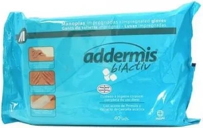 Sfungjerë të lagur me sapun AADERMIS Biactiv, 40 copë