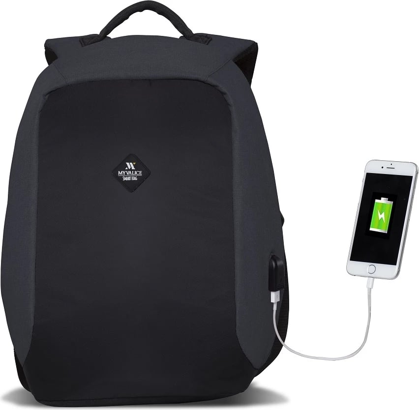 Çantë shpine për laptop, ngjyrë fume, Zoozie Bags, 2709 Çantë shpine për laptop, ngjyrë fume, Zoozie Bags, 2709