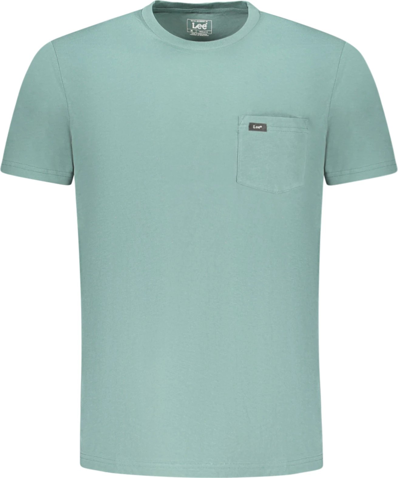 Maicë për meshkuj LEE me mëngë të shkurta, e gjelbër