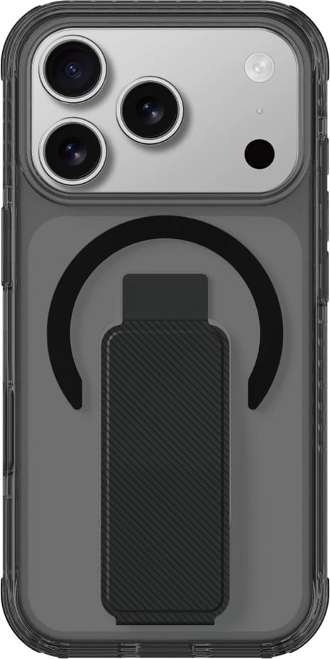 Mbështjellës AmazingThing Titan Pro Holder për iPhone 17 Pro, MagSafe, i zi