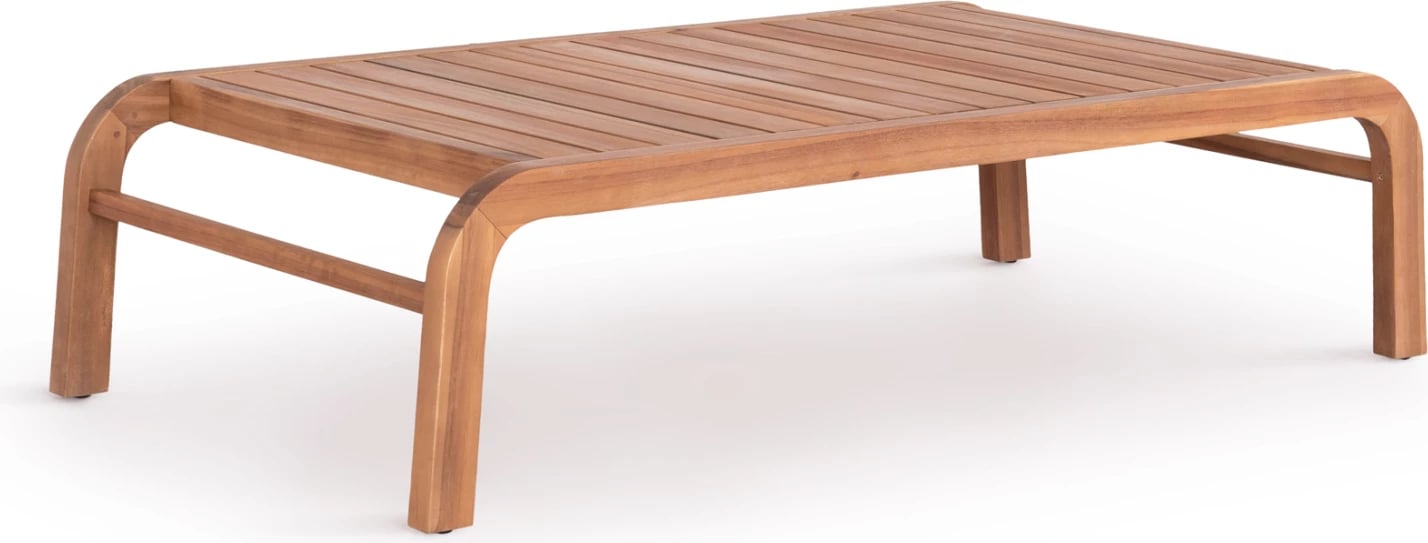 Tavolinë kafeje për jashtë, dru akacie, OASIS CD6227, 132x70x33cm