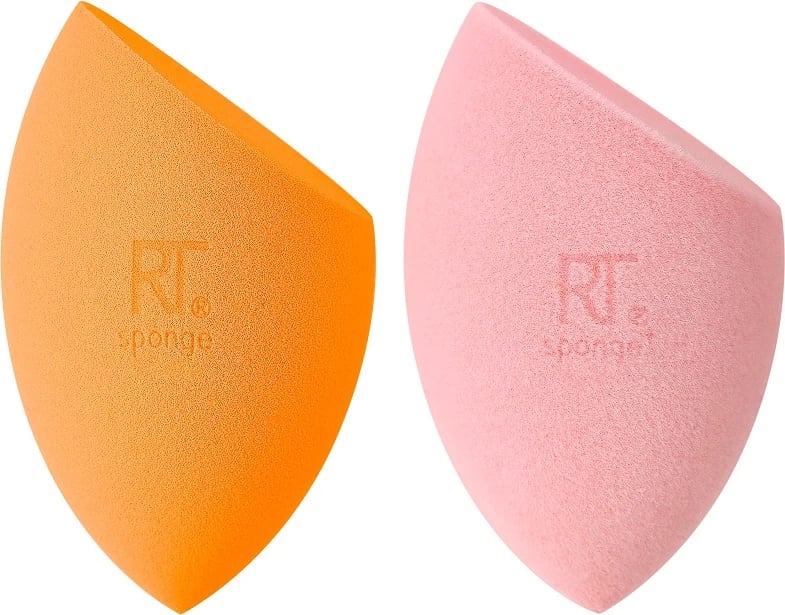 Set sfungjerë për grim Real Techniques Iconic Blend + Set Sponge Duo për femra, 2 copë