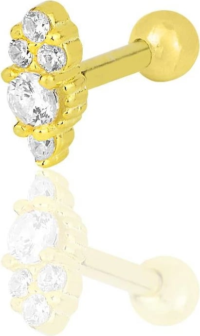 Piercing argjendi, ngjyrë ari, Jumeon, SGTL12207