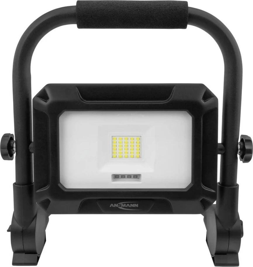 Llambë portabile ANSMANN FL20W-R, LED 20W, 4400 mAh, Alumini, e zezë