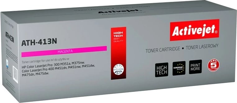 Toner zëvendësues Activejet ATH-413N për printer HP, i vjollcë