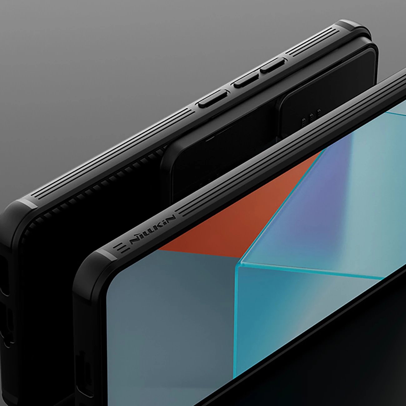 Mbështjellës Nillkin CamShield Pro Case për Xiaomi Redmi Note 13 Pro 5G / Poco X6 5G, i zi