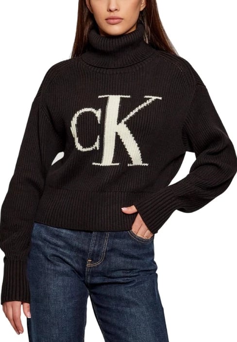 Xhemper femra Calvin Klein Jeans, i zi
