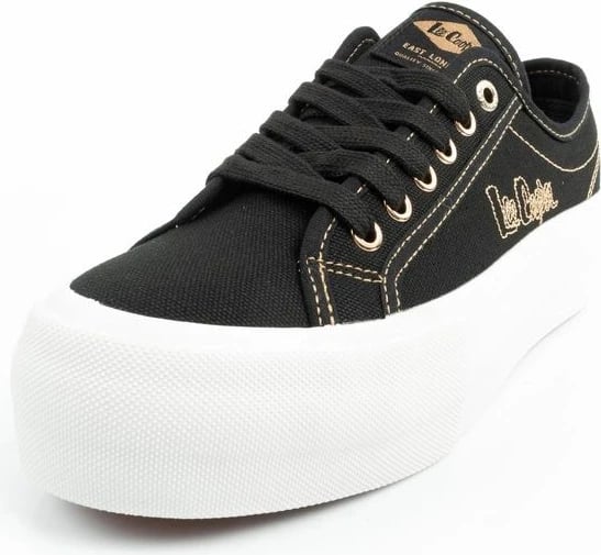 Atlete platforme për femra Lee Cooper, të zeza me të arta