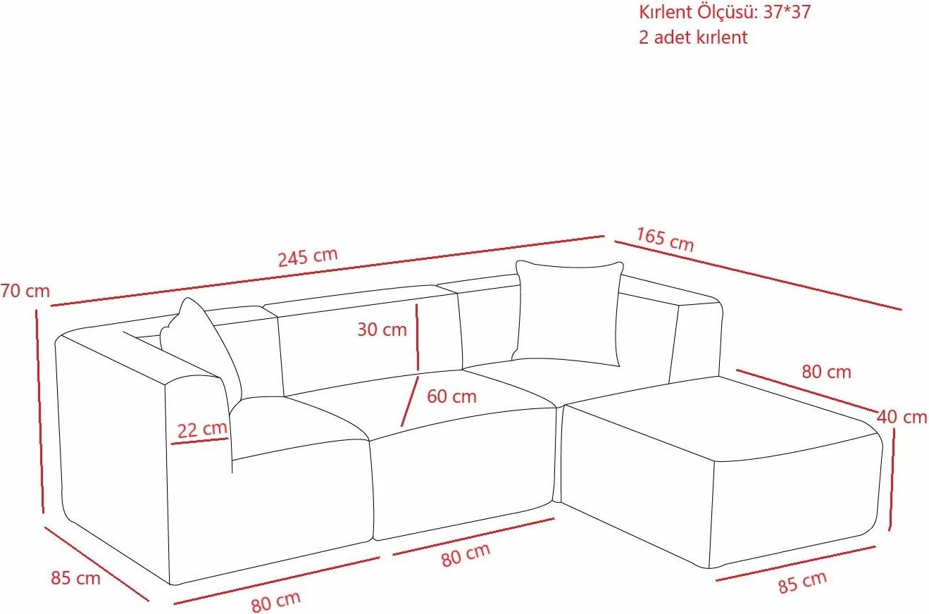 Këndare Atelier del Sofa, krem