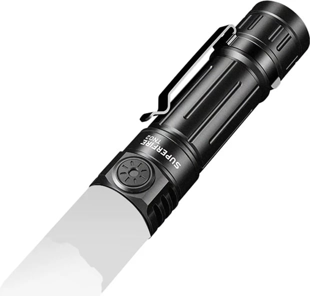 Elektrik dore Superfire TN02, 1800lm, USB-C, i zi