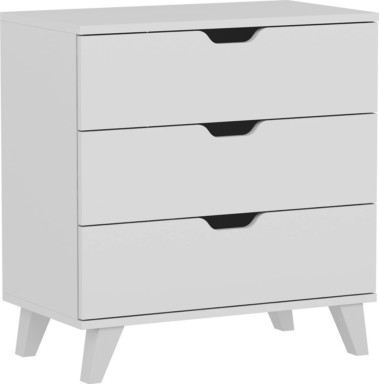 Komodë Hanah Home, Valencia 3, e bardhë