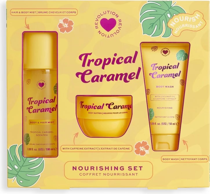 I Heart Revolution - Body Gift Set Tropical Caramel