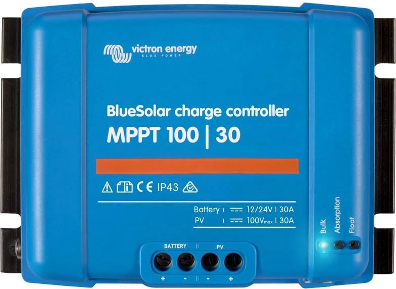 Rregullator karikimi diellor, No name, BlueSolar MPPT 100/30, SCC020030200, Blu