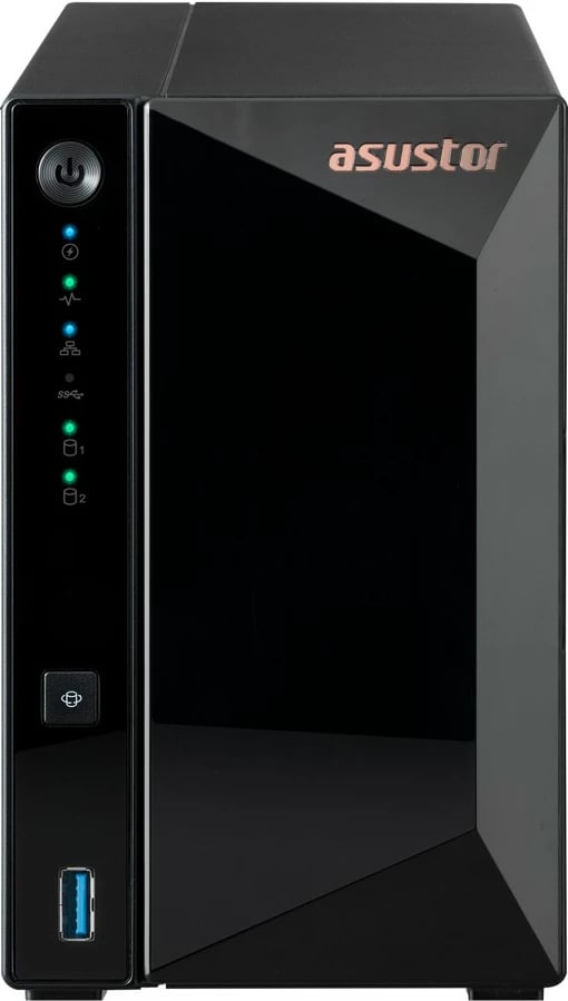 NAS Asustor DRIVESTOR 2 Pro Gen2 AS3302T v2, Realtek RTD1619B, 2 GB DDR4, ADM