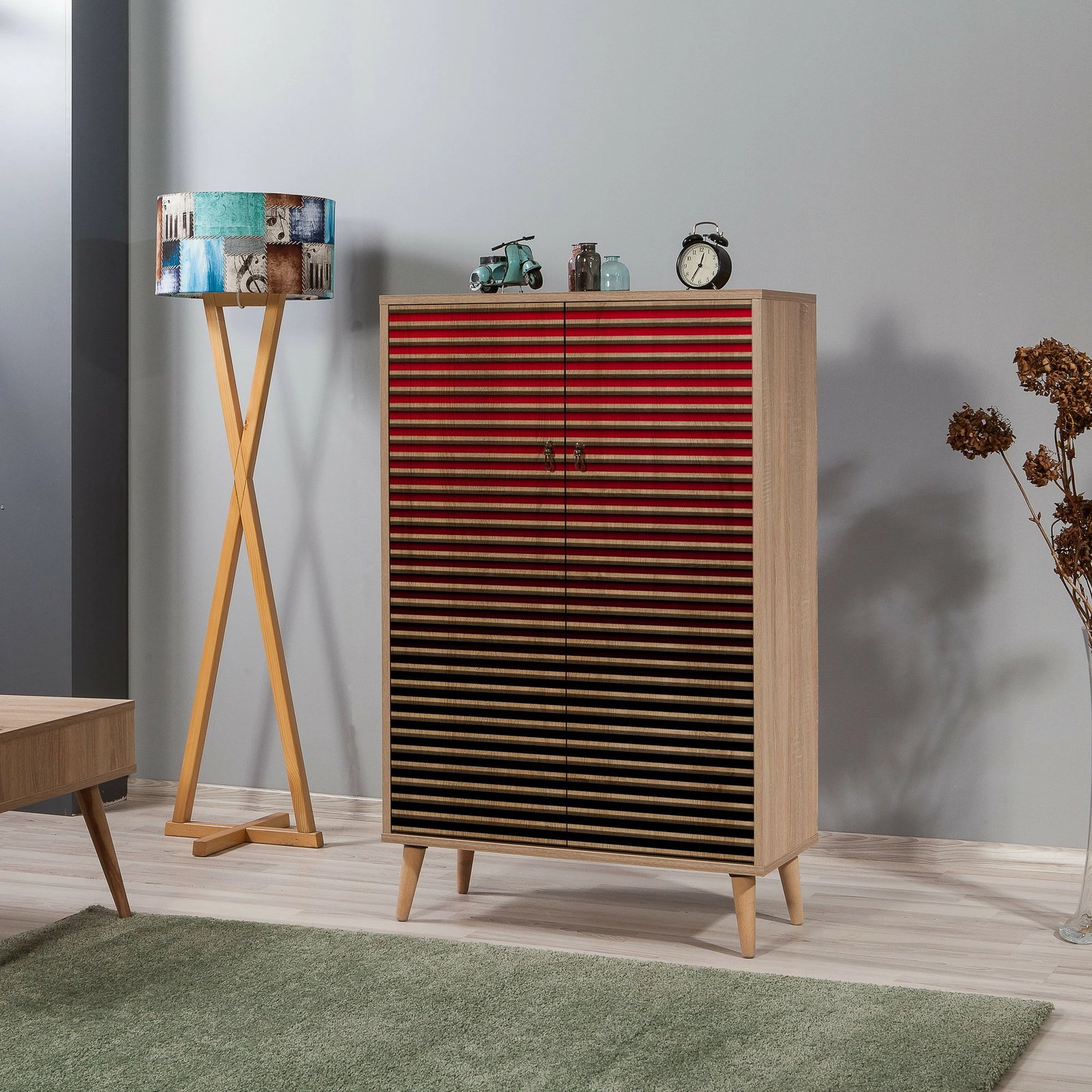 Dollap multifunksional Hanah Home Multibox-221, ngjyrë sonoma oak