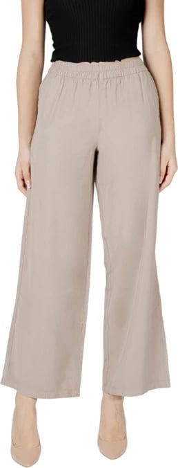 Pantalona Only për femra, beige