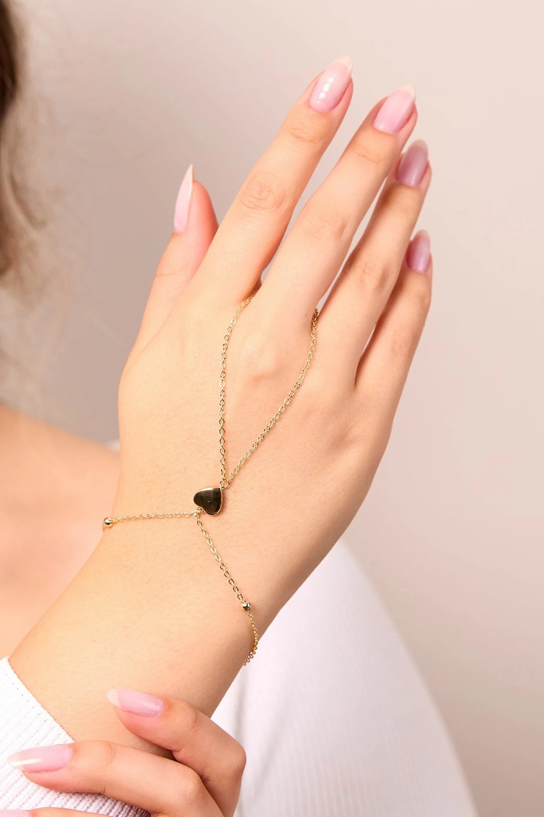 Zinxhir metalik dorë, ngjyrë ari, CSHM9955A