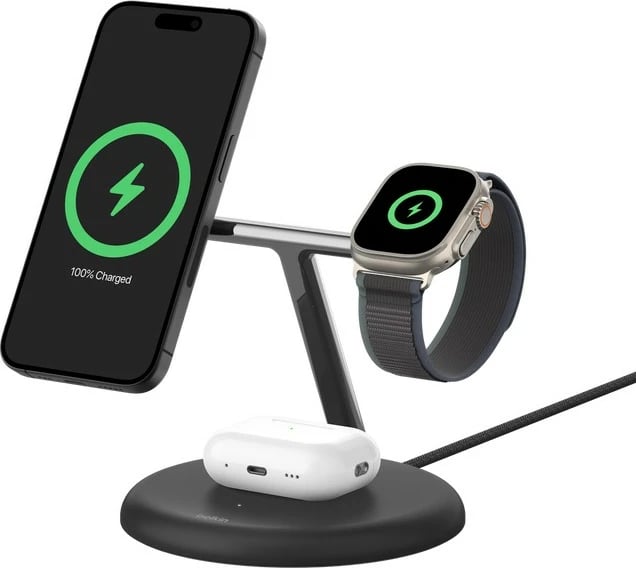 Karikues wireless Belkin WIZ023VFBK, USB, për brenda, ngjyrë e zezë