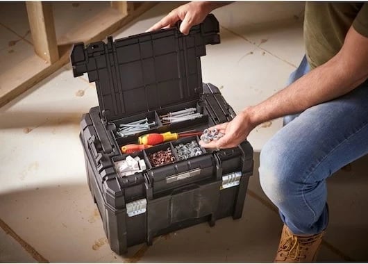 Kasë mjetesh Stanley FATMAX PRO-STACK, e zezë