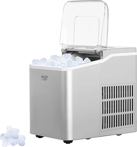 Prodhues akulli Adler AD 8086 12 kg/24h 1.5L pastrim automatik 100 W, argjendtë