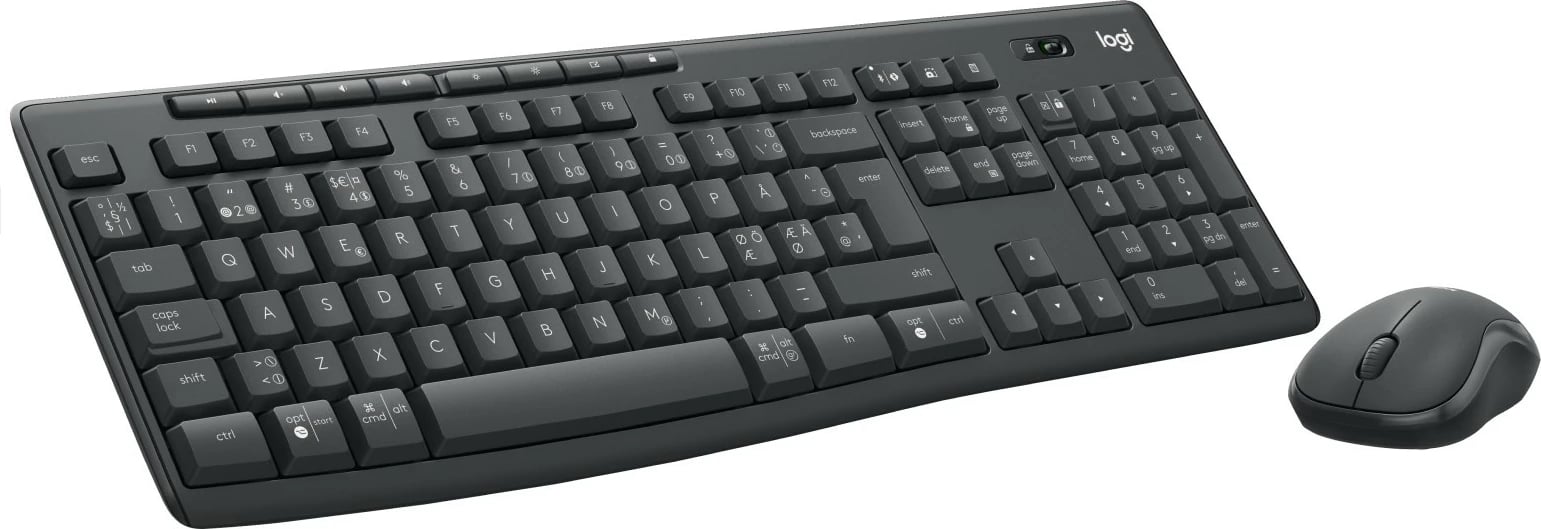 Set maus e tastierë Logitech MK370 Combo for Business, wireless, Bluetooth, QWERTY, grafit