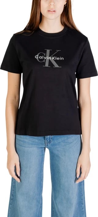 Maicë Calvin Klein Jeans femra e zezë